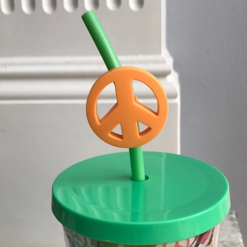 Disney Mickey Mouse Peace and Love 20oz Tumbler - Picture 2 of 2